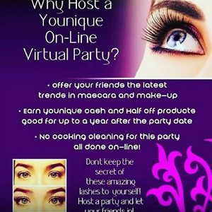 Facebook virtual Younique party
