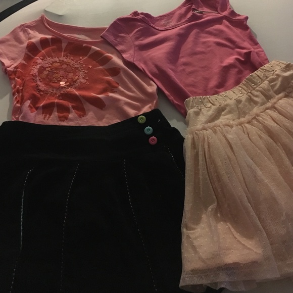 Two girls outfits Gap and one from Gymboree