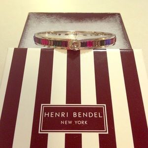Henri Bendel Harry Bangle, Multi Jewel Tone