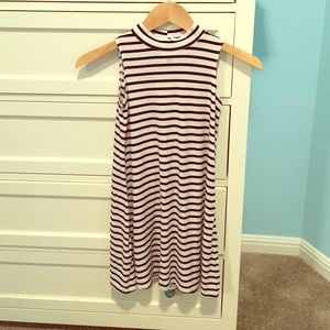 Cute striped Black and white dress