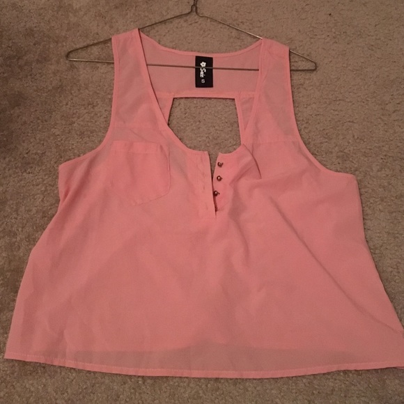 Blush pink tank