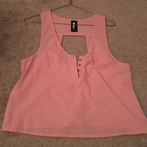 Blush pink tank