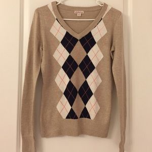 Merona Argyle Sweater
