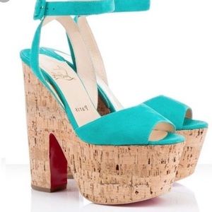 Authentic Christian Louboutin Wedges