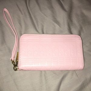 Light pink wristlet/wallet