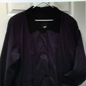 Monica Grey Trench Coat sz 14