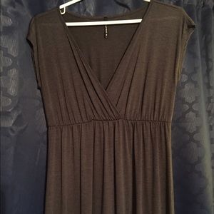 EUC Charcoal gray maxi
