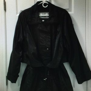 Black Rain Coat Sz XL