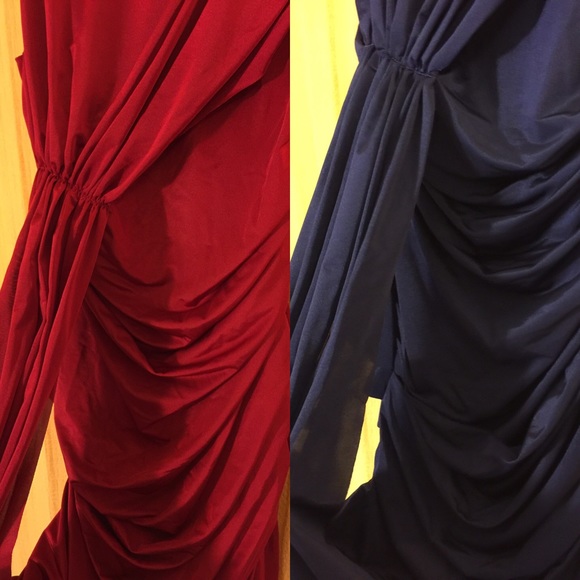 Bodycon Drape Dress - Picture 3 of 4