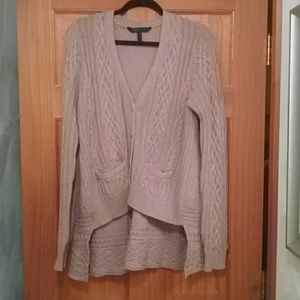 BCBG High/Low Cardigan