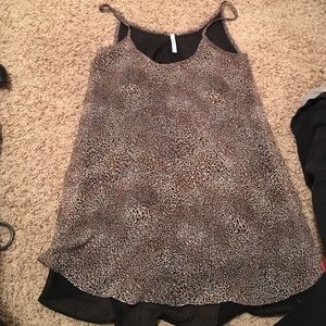 Cheetah print top