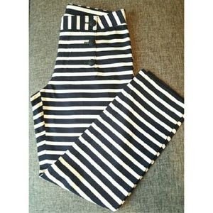 Women's Striped Sailor Express Pants Sz 10R