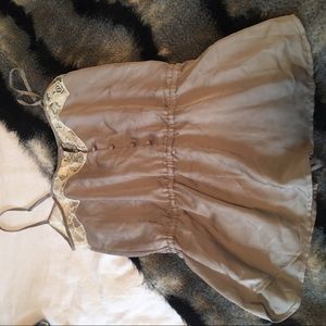Silk tank top