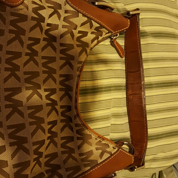 MK leather/ cloth, little wear