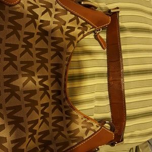 MK leather/ cloth, little wear