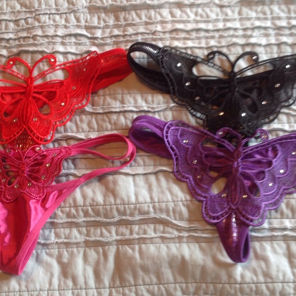 Butterfly thong panties - Picture 1 of 3