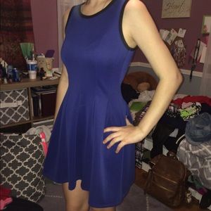 NWOT - Royal Blue Skater Dress