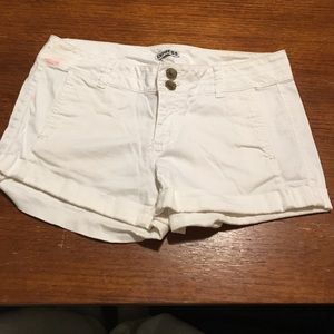 Express white shorts - size 6