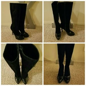 Hot Nine west leather and suede boot!!!