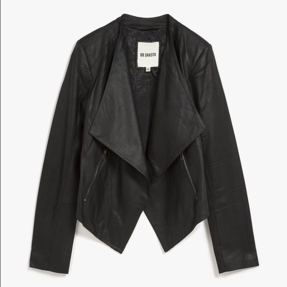 BB Dakota Jackets & Blazers - BB Dakota Tyne Leather Jacket