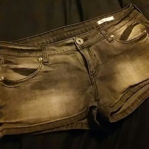 Gray jean shorts!