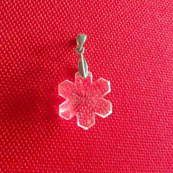 Swarovski Clear White Crystal Pendant