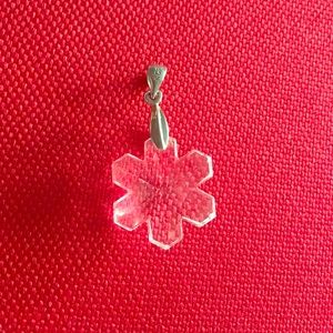 Swarovski Clear White Crystal Pendant