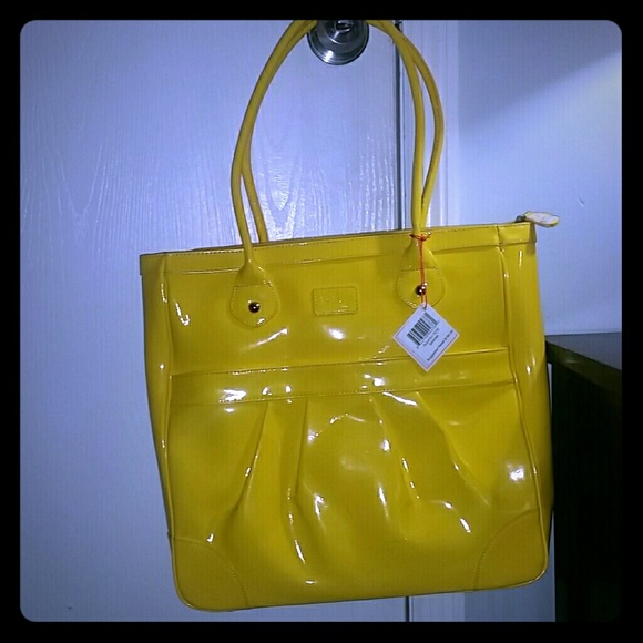 Baekgaard Handbags - Yellow Baekgaard Tote
