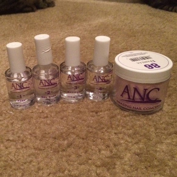 ANC 4 step nail color 86 Dahlia