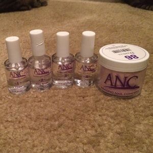 ANC 4 step nail color 86 Dahlia