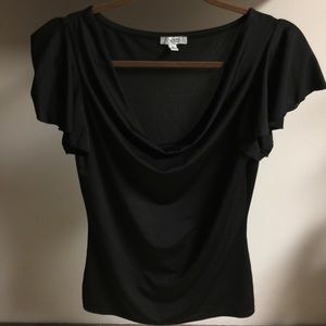 Stretchy cowl neck top, like new condition.