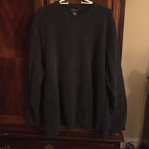 Eddie Bauer 3xlT grey sweater