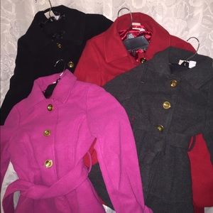 Girls peacoats  sizes 4-16