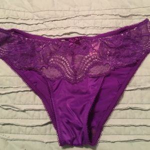 Purple Victoria's Secret bikini panties