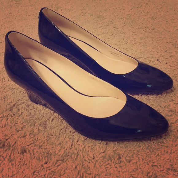 Cole Haan Shoes - Cole Haan Patent Leather Wedges