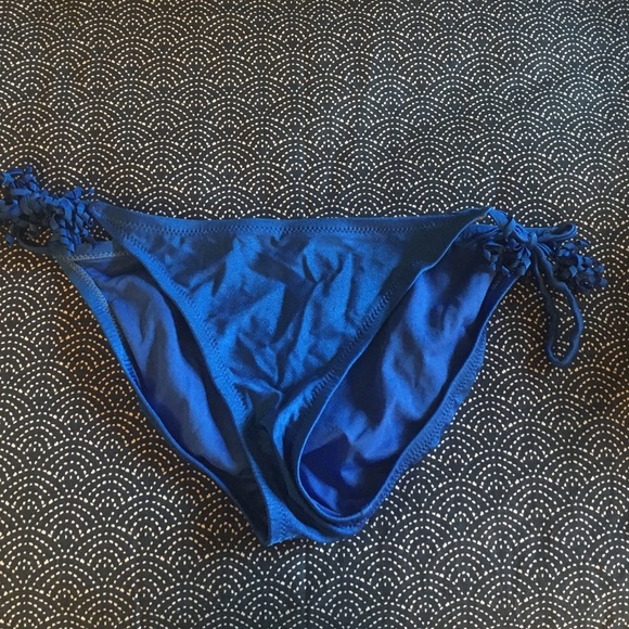Royal blue bikini bottom