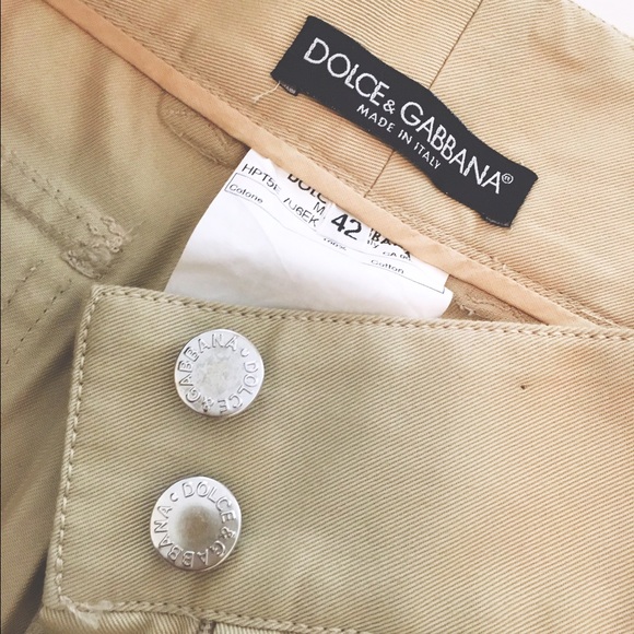 Dolce & Gabbana Pants - Dolce &Gabbana dark beige pants
