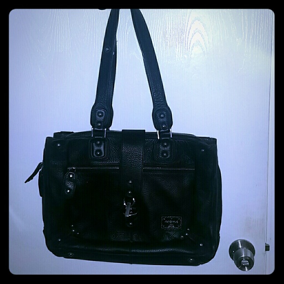 Moonsus Large Leather Tote