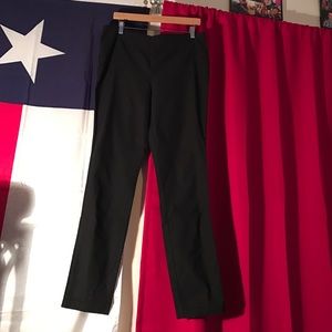Thin leg stretch waist pant