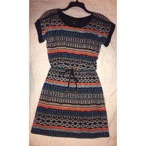 Tribal print dress