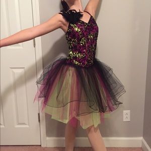 Multi colored sequin ballet tutu