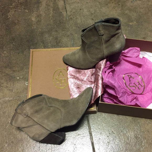 ash jalouse boots taupe