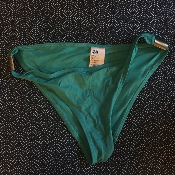 Teal bikini bottoms