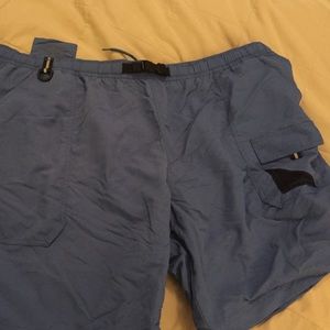Eddie Bauer xxxl blue swim trunks never worn