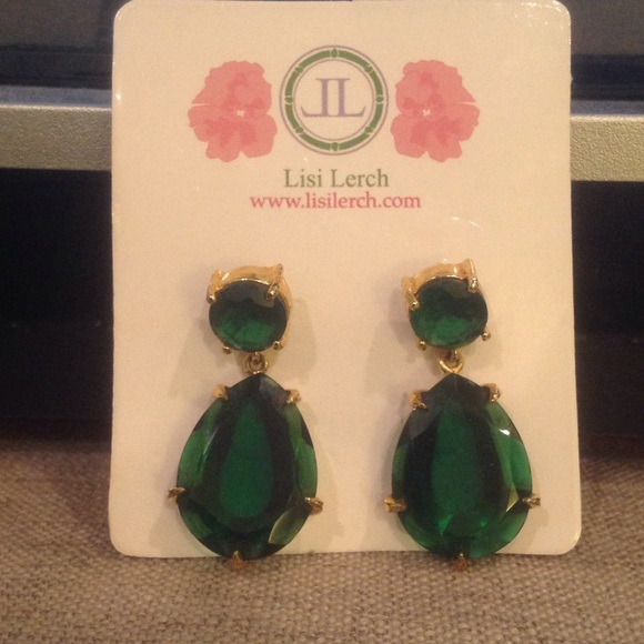 Lisi Lerch Jewelry - Lisi Lerch Emerald Earrings