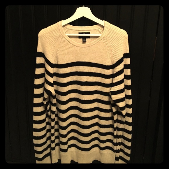 American eagle knitted oversized sweater (large)
