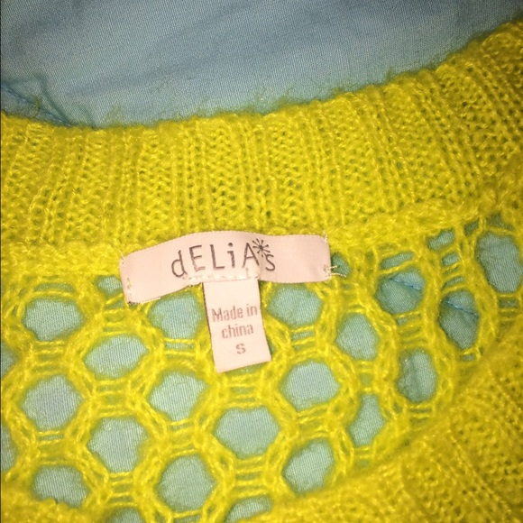 Neon sweater. 100% acrylic. Good condition. - Picture 2 of 4