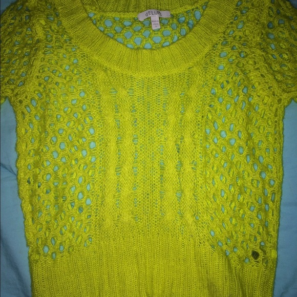 Neon sweater. 100% acrylic. Good condition. - Picture 4 of 4