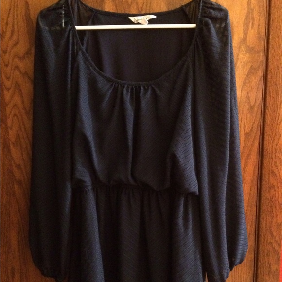 Navy Blue Dress