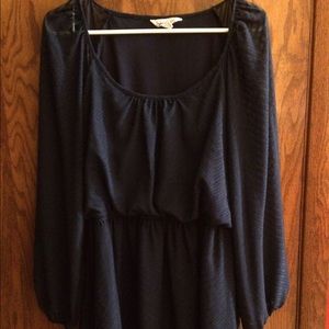 Navy Blue Dress